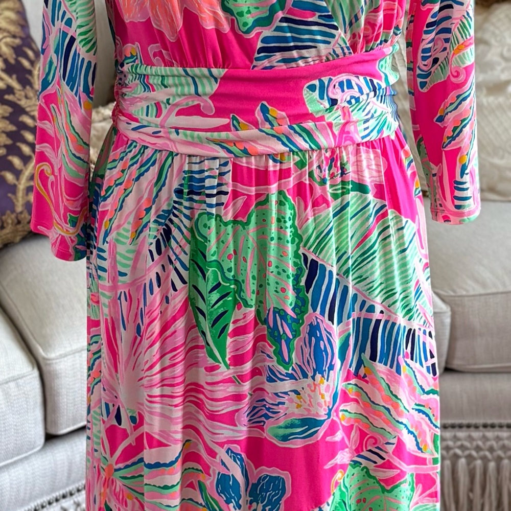 Lilly Pulitzer Raz Berry Maxi Dress